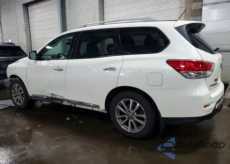 2016 Nissan Pathfinder S z USA, uszkodzony, nr VIN 5N1AR2MM1GC662516
